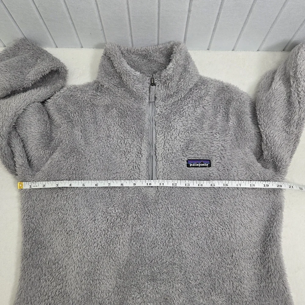 Patagonia Gray Fleece Teddy Pullover Size‎ M